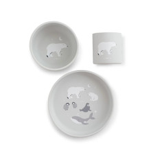VAJILLA FOODIE POLARIS GRIS...