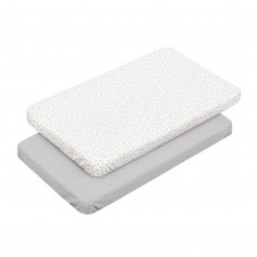 2 FITTED SHEET-SAMLL BED
