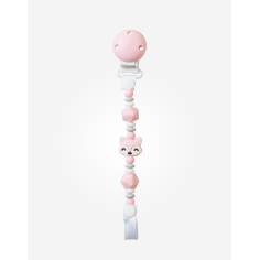 CADENA SILICONA FOXY ROSA SARO
