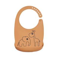 PITET SILICONE BIB DEER...