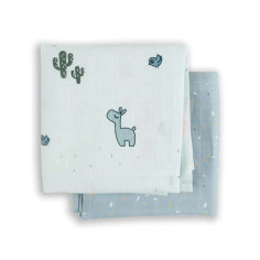 PACK 2 MUSELINES GOTS LALEE...