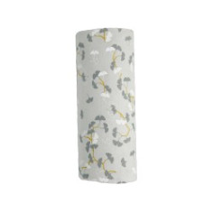 MUSELINA BAMBU GINKO GRIS...