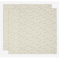 PACK 2 MUSELINES ANIMALS...