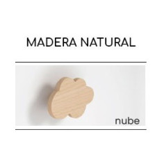 TIRADOR NUBE FUSTA NATURAL ROS