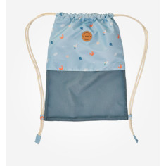 MOCHILA SACO ANTIARENA AZUL...