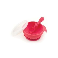 BOL SILICONA ROIG AMB TAPA...