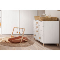 COMODA FOLD 4 CALAIXOS ROS